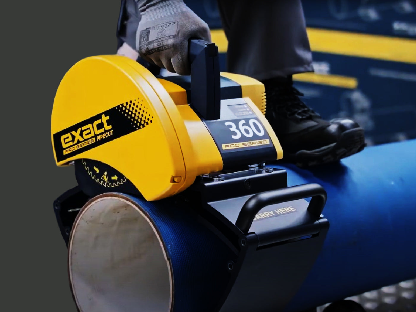 How to Cut & Bevel Ductile Iron / Concrete Line (DiCl) Pipe Efficiently