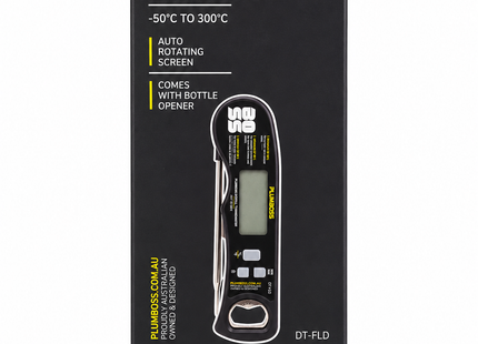 Plumboss Plumbers Folding Digital Thermometer | DT-FLD