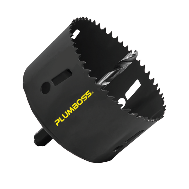 Plumboss Built-In Arbor Hole Saw 89mm (3 1/2") | HSB089 (BA56)