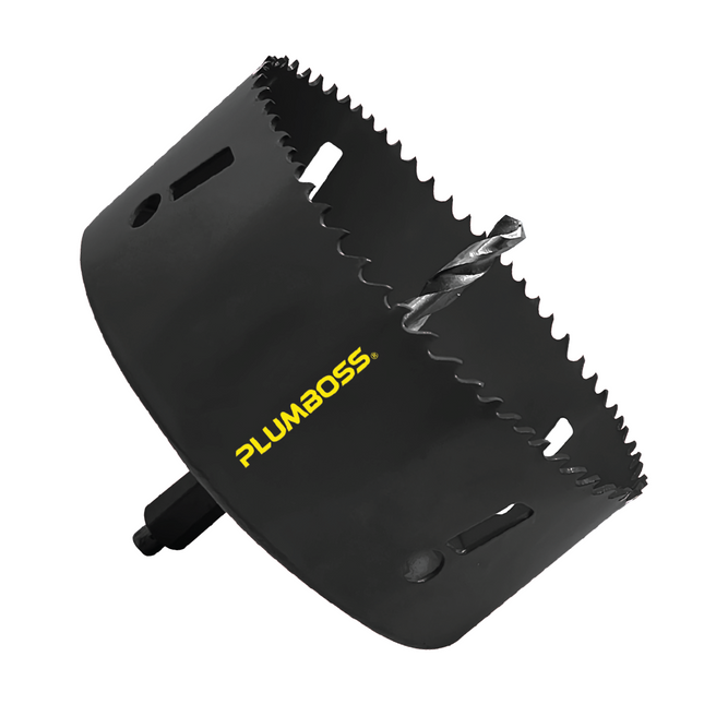 Plumboss Built-In Arbor Hole Saw 114mm (4 1/2") | HSB114 (BA72)