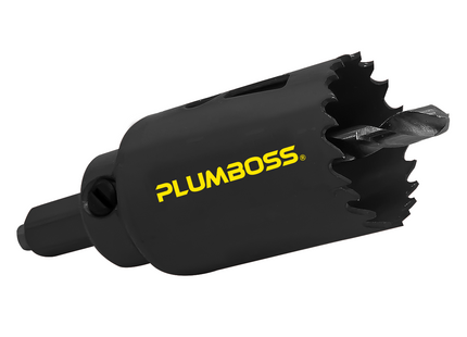 Plumboss Built-In Arbor Hole Saw 35mm (1 3/8") | HSB035 (BA22)
