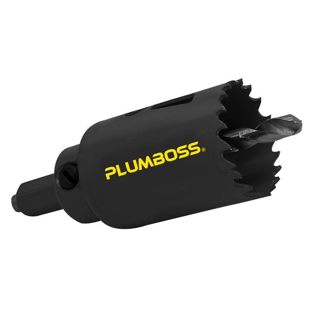 Plumboss Built-In Arbor Hole Saw 35mm (1 3/8") | HSB035 (BA22)