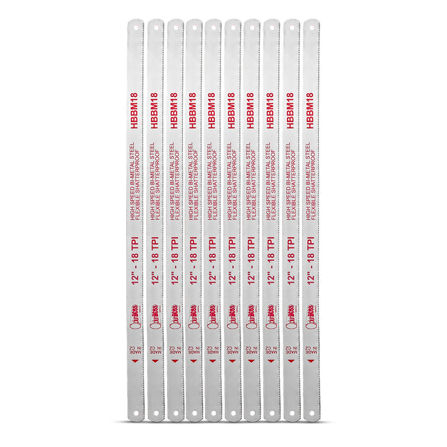 Plumboss Hacksaw Blade Bimetal 18tpi (Min Buy 10) | HBBM18