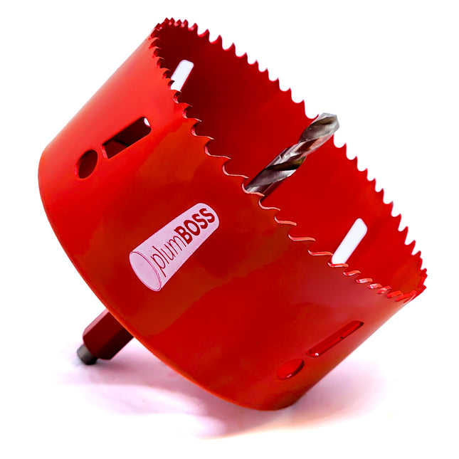 Plumboss Built-In Arbor Hole Saw 102mm (4") | BA64