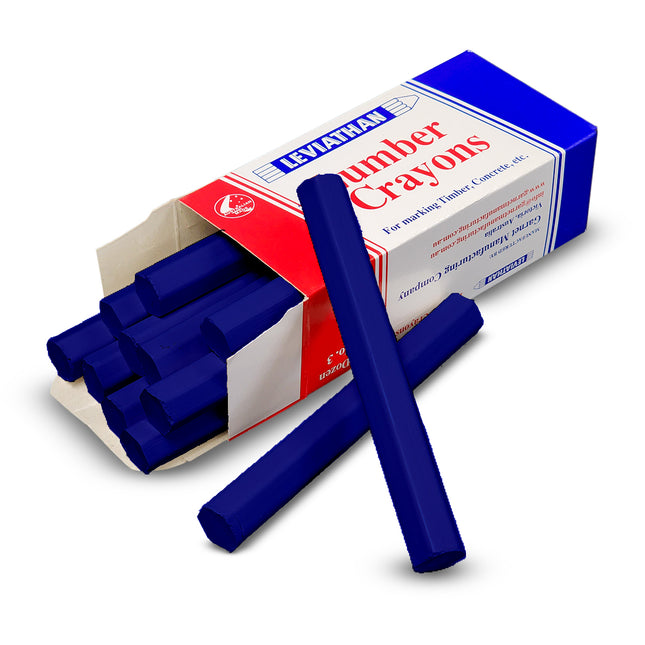 Plumboss Lumber Crayon - Blue  (Minimum Buy 12) | CR02B