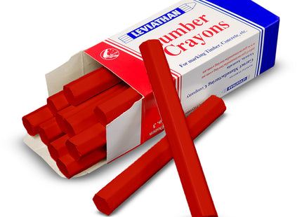 Plumboss Lumber Crayon - Red  (Minimum Buy 12) | CR02R