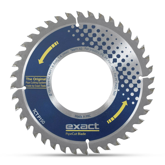 exactCUT TCT Blade P150 (PE,PP,PVC) P400 | PB-P7010489