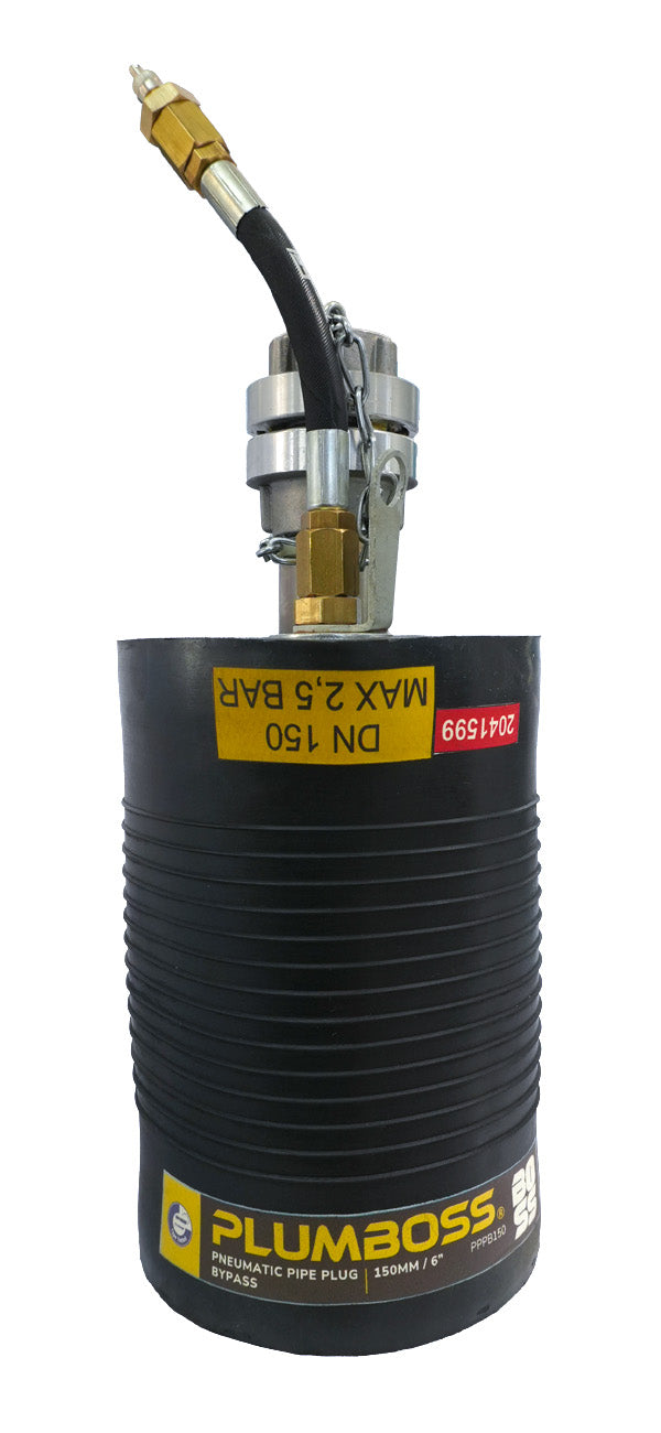 Plumboss Single Size Bypass Pipe Plug 140–150mm | PPPB150