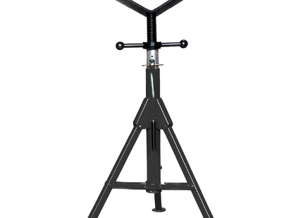 Plumboss Pipe Stand Folding Leg Large V Head | PS-FLD-LVH