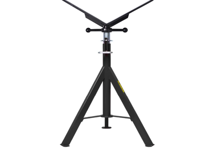 Plumboss Fixed Leg Pipe Stand with Large V-Head | PS-FXD-LVH
