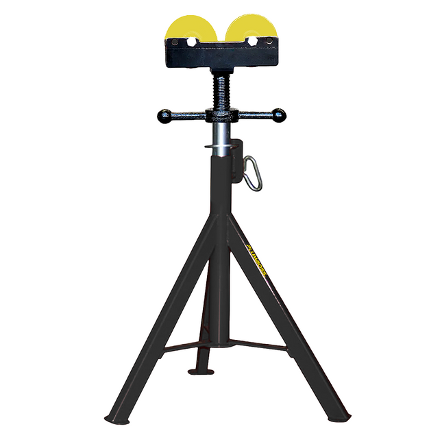 Plumboss Fixed Leg Pipe Stand Roller Head | PS-FXD-R