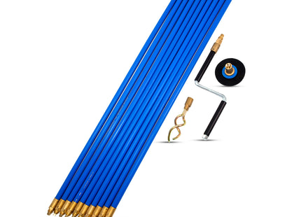 Plumboss Poly Lockfast Drain Rod Set 30ft | BP30