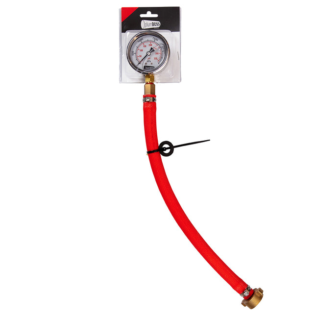 Plumboss Water Pressure Gauge with Hose 3/4" | HTK01