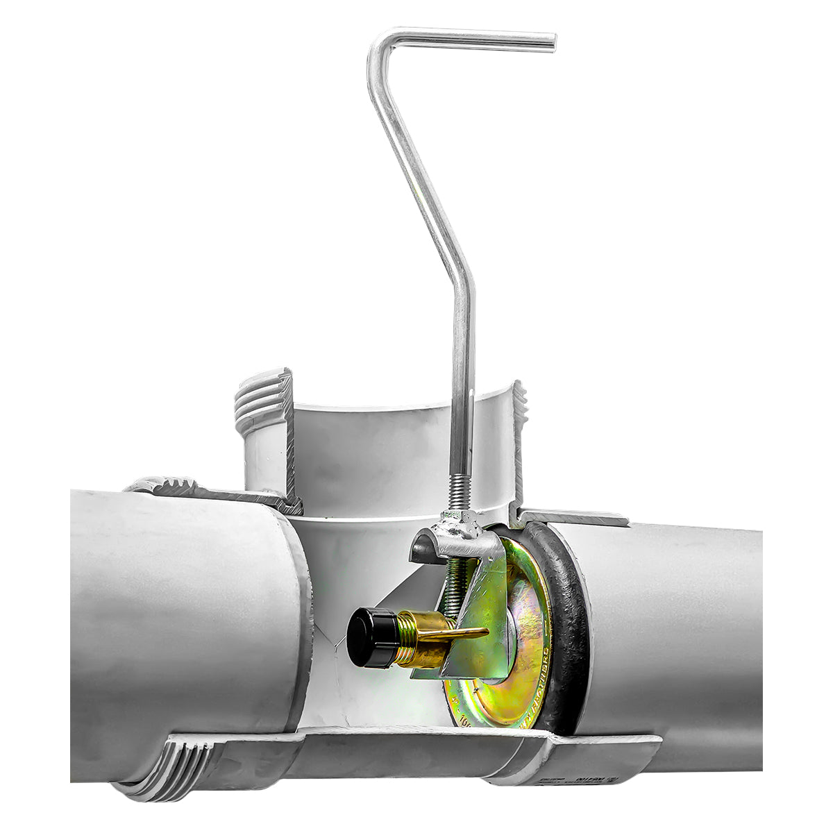 Plumboss Right Angled Test Plug Safe with 4 inch Test Plug | PSBW-4PS