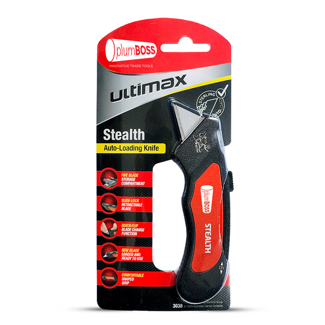 Plumboss Sliding Pocket Knife Autoloading | SPK01