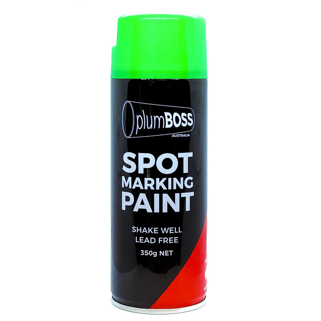 Plumboss Spot-Marking Paint 350g FLUORO GREEN (Min12) | SMP350FG