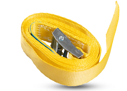 Plumboss Tie Down Strap - Gold 1.5mtr (Pack 8) | TDS1.5