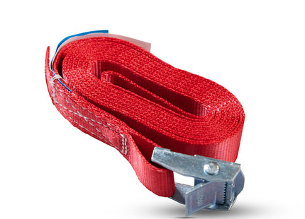 Plumboss Tie Down Strap - Red 2.5mtr (Pack 8) | TDS2.5