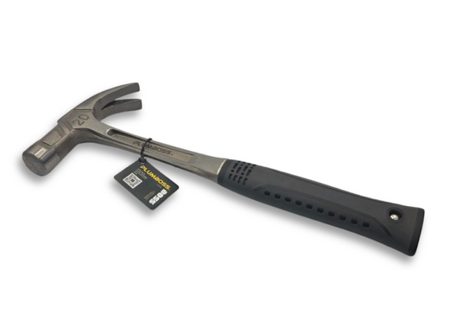 Plumboss One-Piece Forged Steel Claw Hammer 20oz | CHA01
