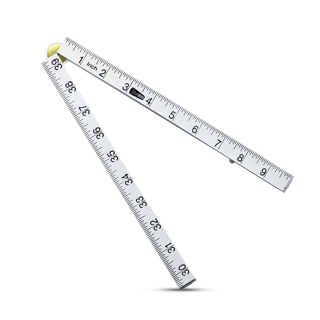 Plumboss White Folding Rule 1 metre | LFBSI