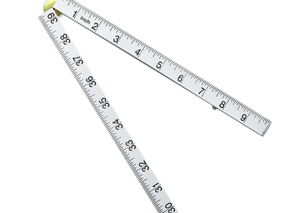 Plumboss White Folding Rule 1 metre | FR01