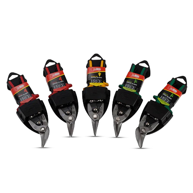 Plumboss Offset Aviation Snip Red | PB-765